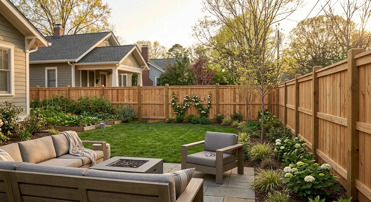 Modern aluminum railing installation in Greensboro NC by Padgett Outdoor Solutions